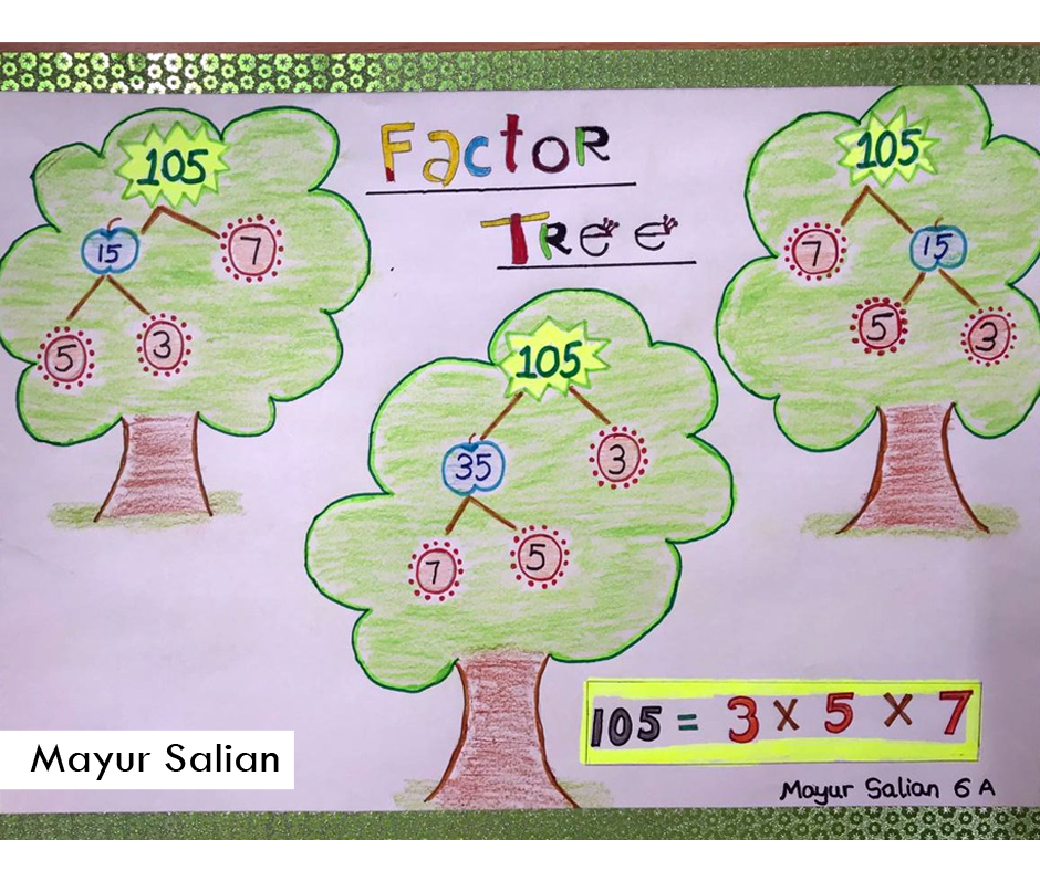 math-activity-factor-tree-the-yenepoya-school-mangalore